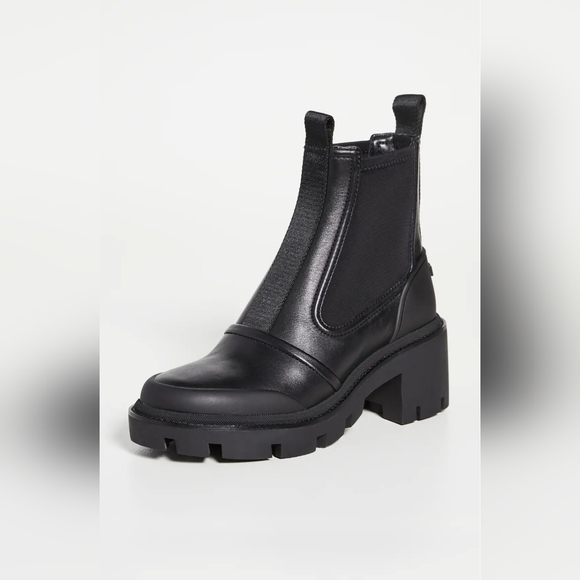 📢 SALE *00342-002 NEW! TORY BURCH Chelsea Lug Sole Ankle Boots - Picture 8 of 15